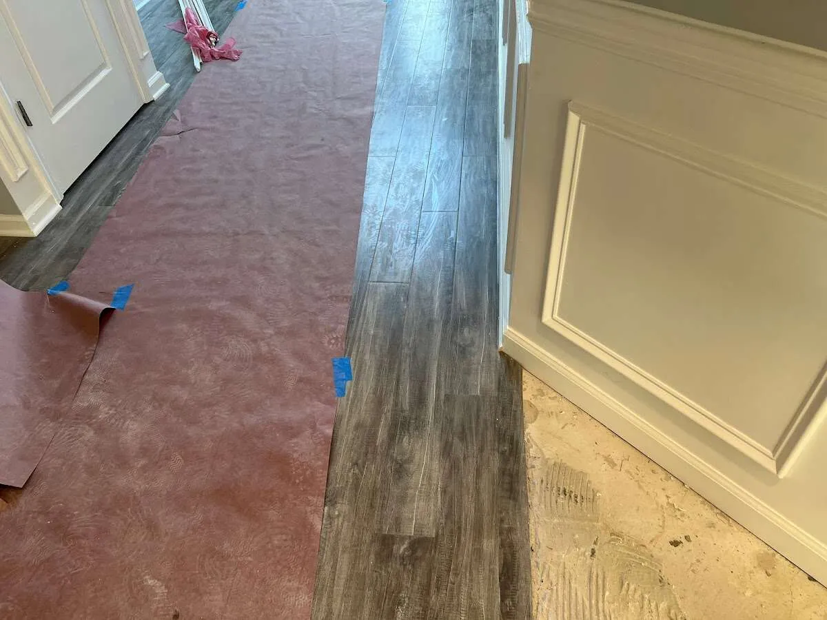 Completed marble shower restoration in Berryville